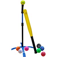 Macro Giant 27 Pulgadas de Juego de Pelota- 1 Bate de béisbol de Espuma- 8 Pelotas de béisbol de Espuma- Colores…